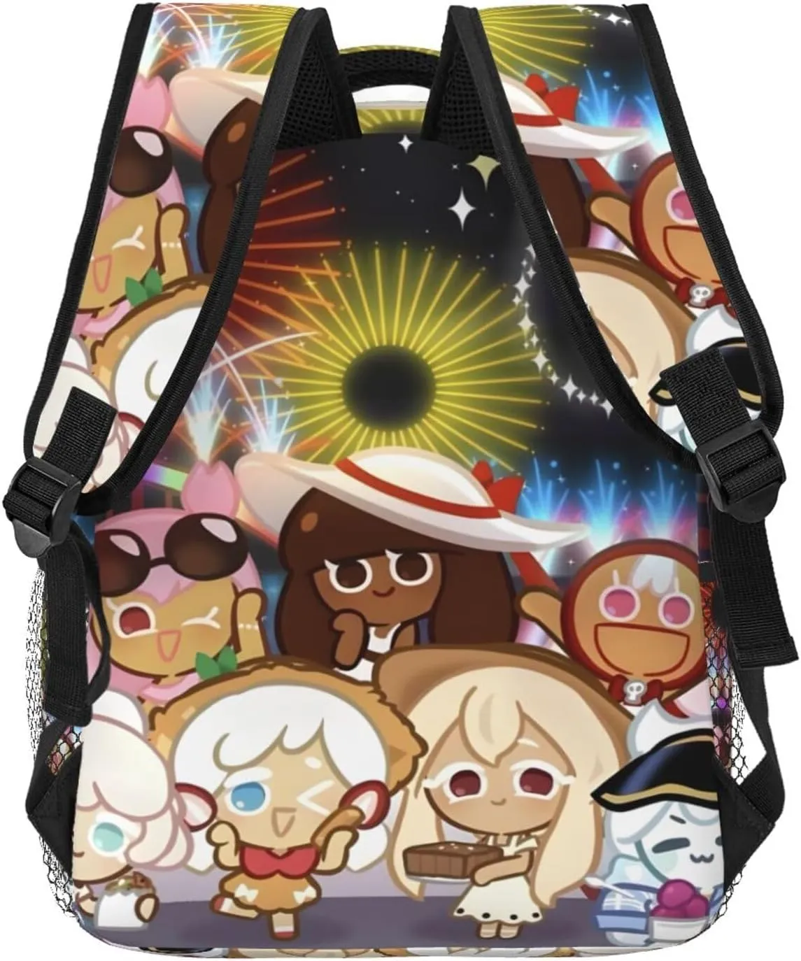 Cookie Run Kingdom Shadow Milk Cookie Fashion Backpack, Travel, School, Computer Bag
