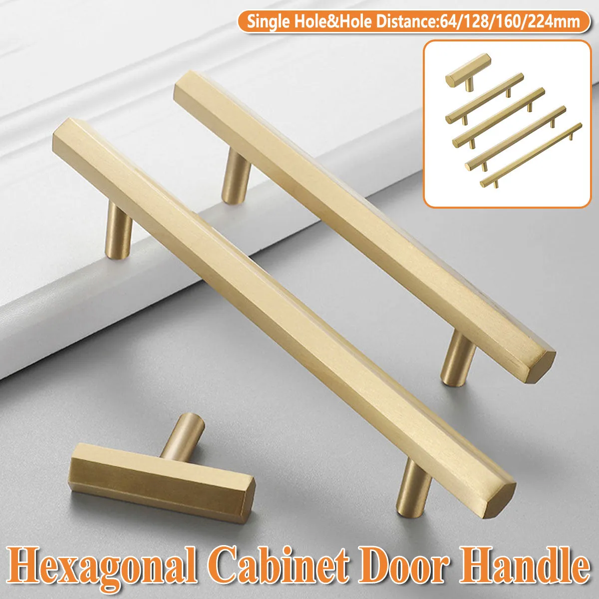Copper Cabinet Handles