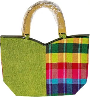 Cotton Handloom Hand bag, Great for everyday use, Double handles, Light weight