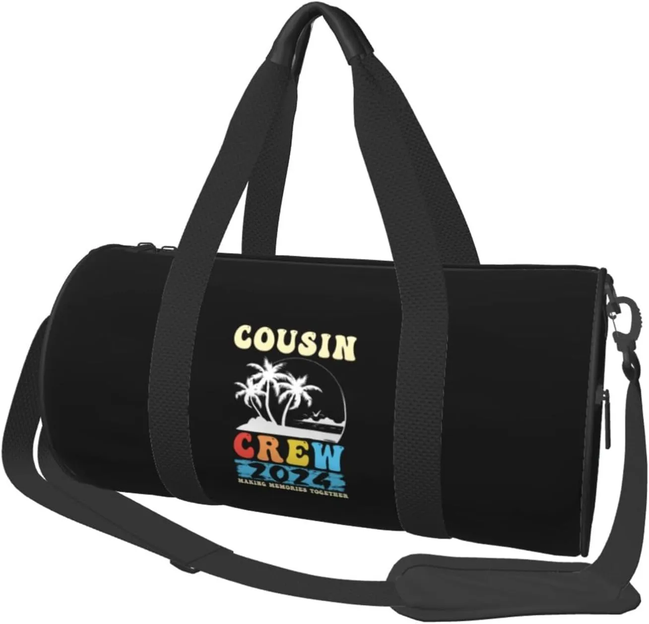 Cousin Crew 2024 Duffel Bag Gym Bag Travel Sports Tote Large Foldable Beach Swim Yoga06