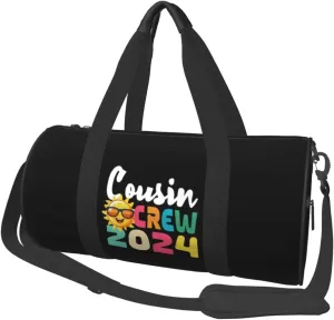 Cousin Crew 2024 Duffel Bag Gym Bag Travel Sports Tote Large Foldable Beach Swim Yoga5