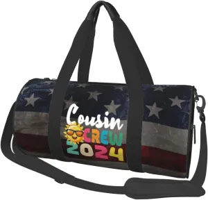 Cousin Crew 2024 Duffel Bag Gym Bag Travel Sports Tote Large Foldable Beach Swim Yoga7
