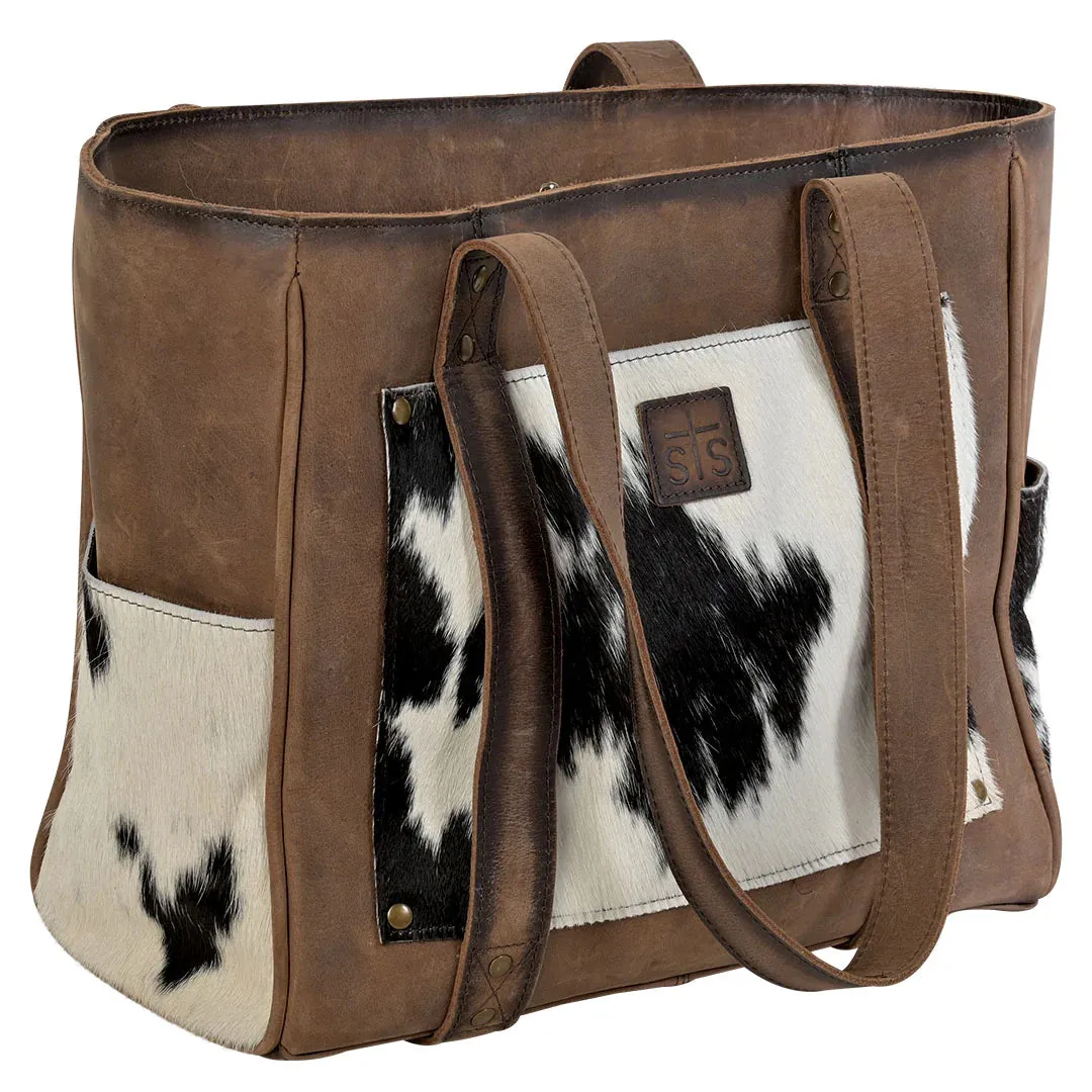 Cowhide Trinity Tote