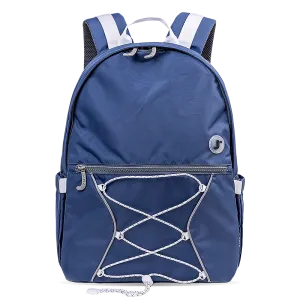 Cristos Casual Backpack in Ashy Blue