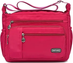 Crossbody Bag for Women,Multi Pockets Cross Body Purses for Women, Ladies Shoulder Bag, Travel Purses and Handbags