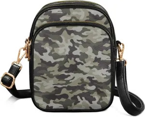 Crossbody Bag for Womens PU Leather Shoulder Purses Travel Purse Pocketbooks Multi Pocket Over the Shoulder Purses
