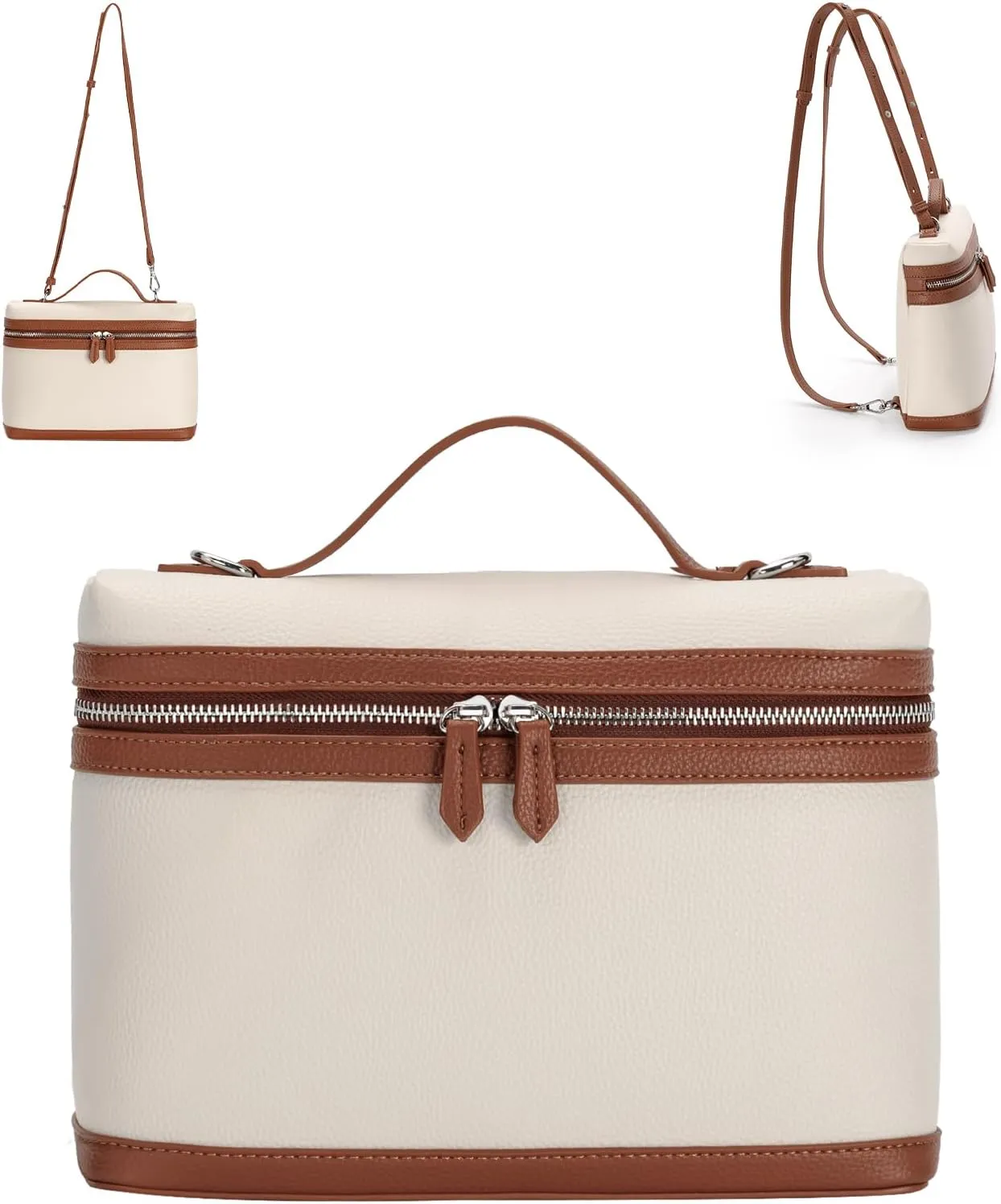 Crossbody Bag Purses for Women Trendy Vegan Leather Shoulder Bag for Women Satchel Purse