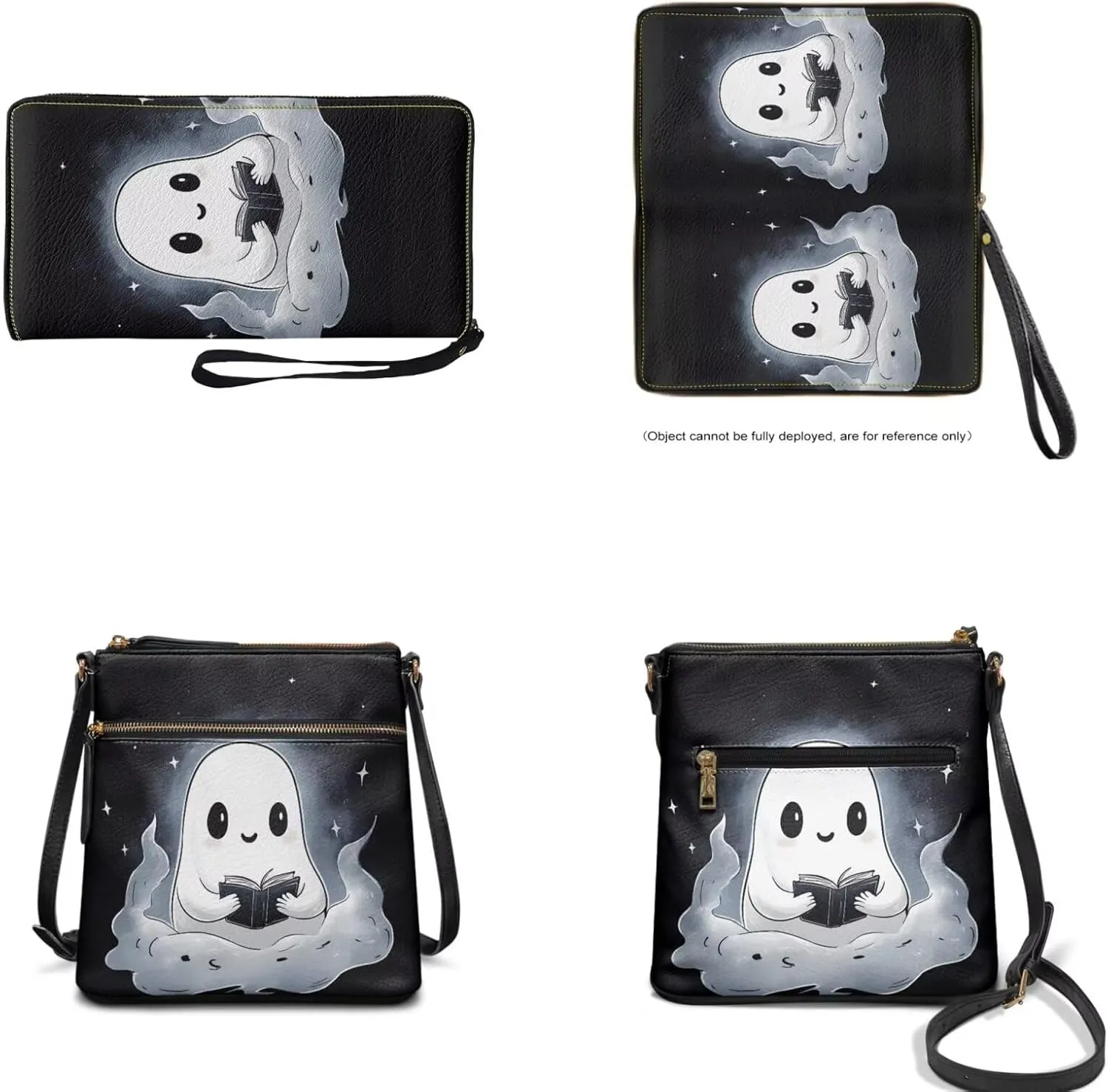 Crossbody Purses 2Pcs, Fashion Crossbody Messenger Bags with a Small Wallet Portable Easy to Carry for Work Travel