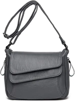 Crossbody Purses for Women PU Leather Hobo Shoulder Bags Travel Purses and Handbags Medium Pocketbooks