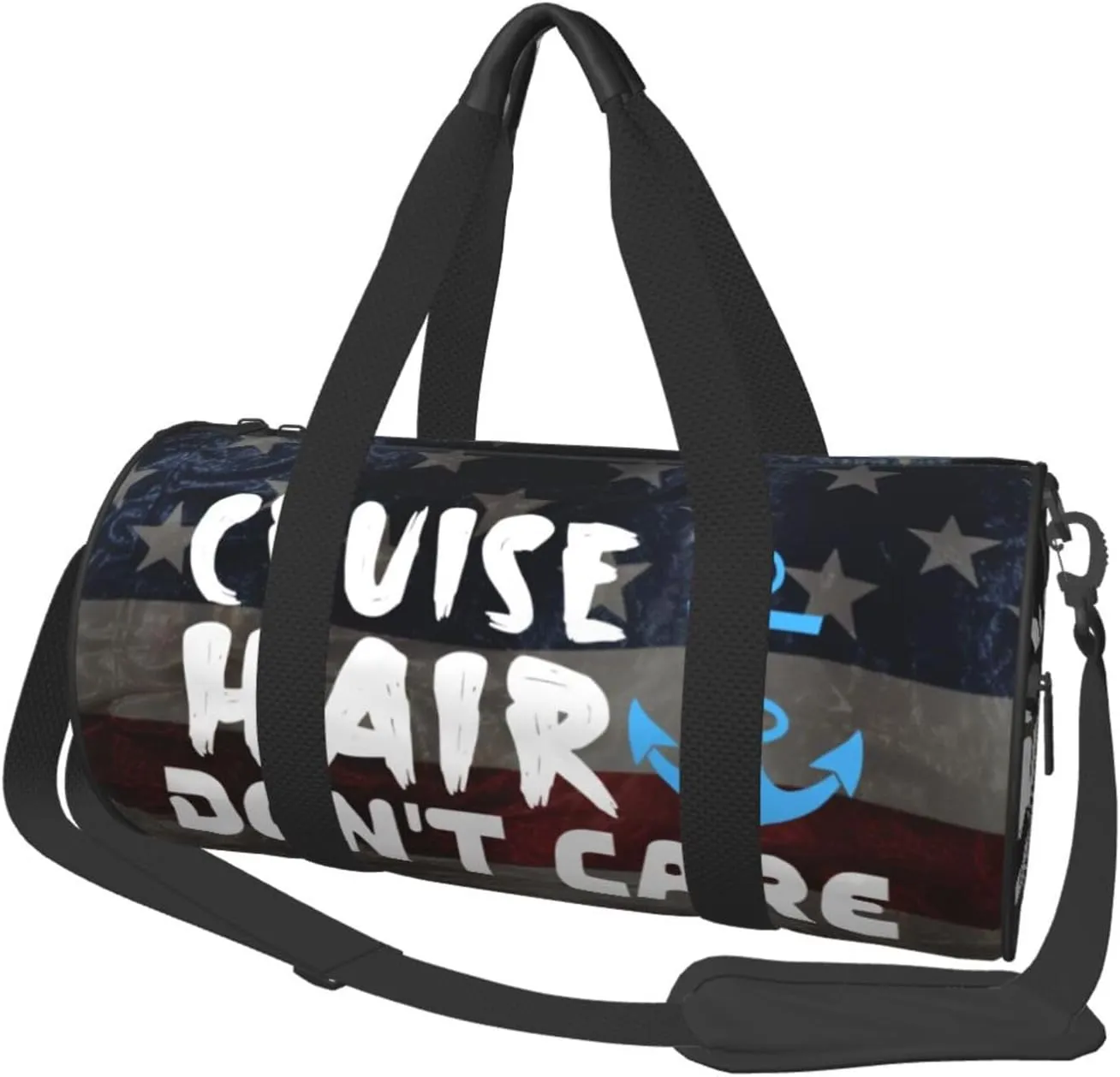 Cruise Hair Don'T Care Duffel Bag Gym Bag Travel Sports Tote Large Foldable Beach Swim Yoga2