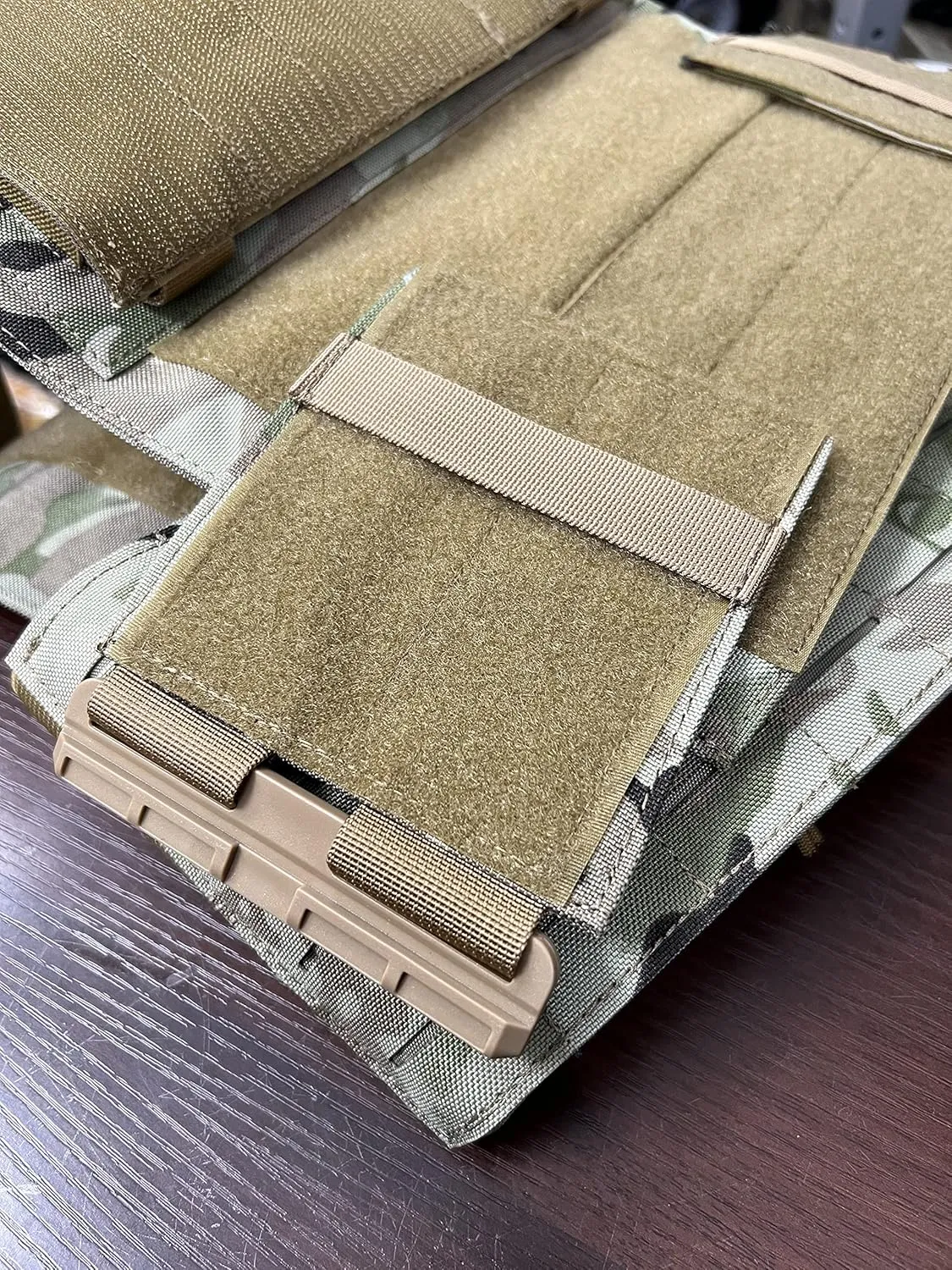Crusader 2.0 Tactical Molle Quick Release Buckles Vest with Side Cummerbund Pouches and Triple mag Pouch