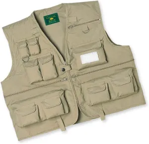 Crystal River Unisex Adult Modern C/R UTILITY VEST TAN LARGE, Multi