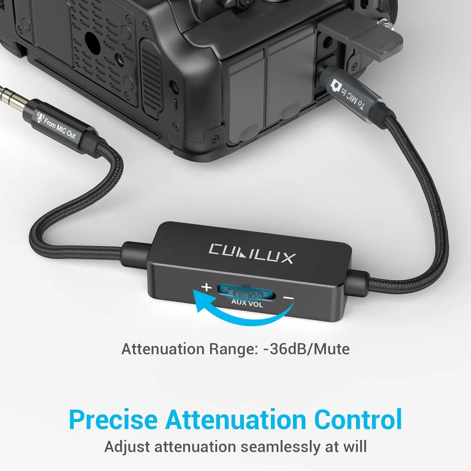 Cubilux MLC-3 USB C Dual Lavalier Microphones with 3.5mm Jack, Type C Double Lapel MIC Compatible with iPad, Google Pixel, 10 FT