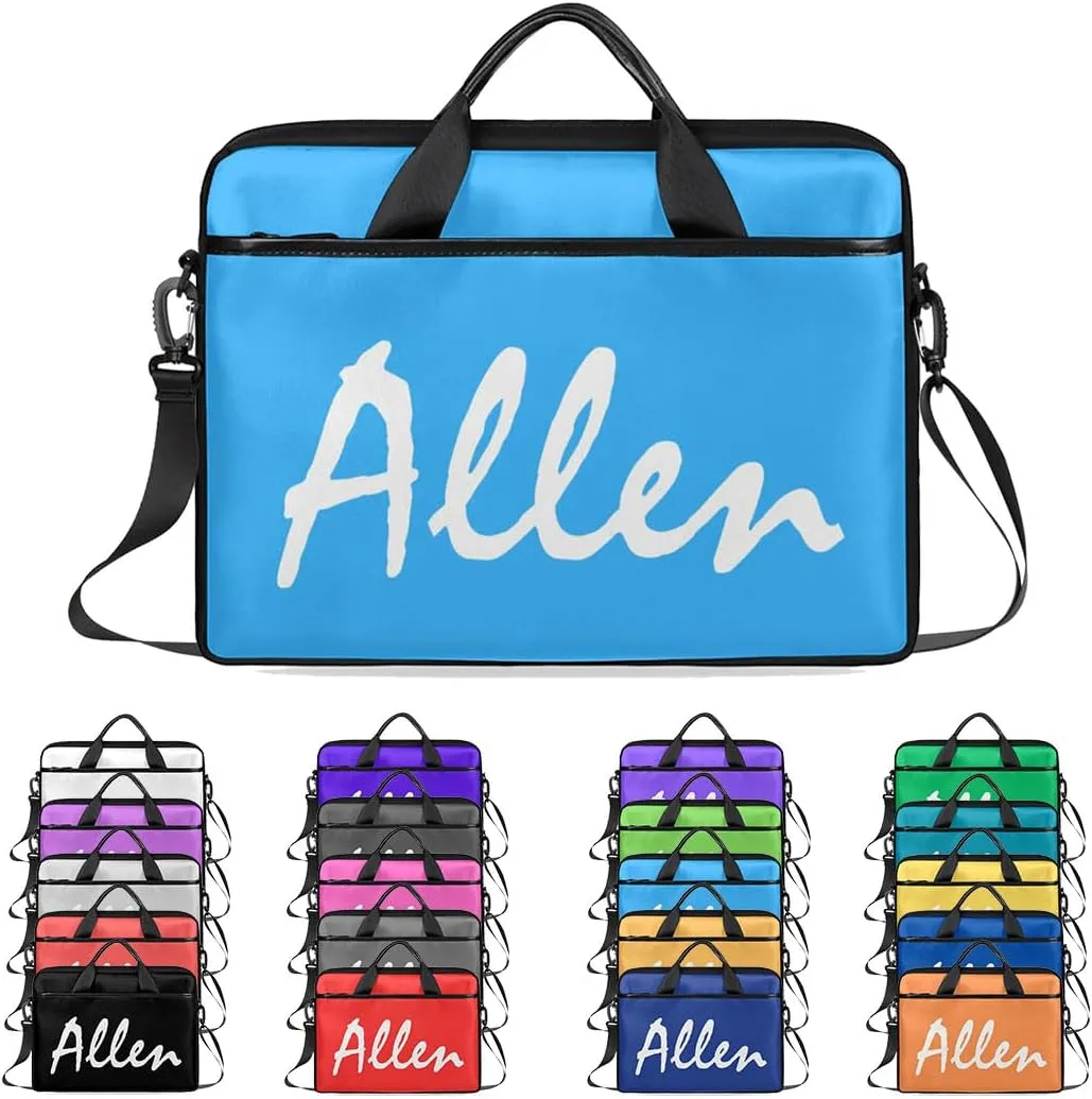 Custom Laptop Bag, Personalized Shoulder Bag for Laptop, Portable Computer Bag ，Gifts for Business Office