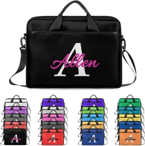 Custom Laptop Bag, Personalized Shoulder Bag for Laptop, Portable Computer Bag ，Gifts for Business Office