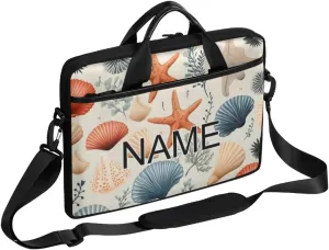 Custom Laptop Bag with Name Personalized 15 Inch Shoulder Computer Bag