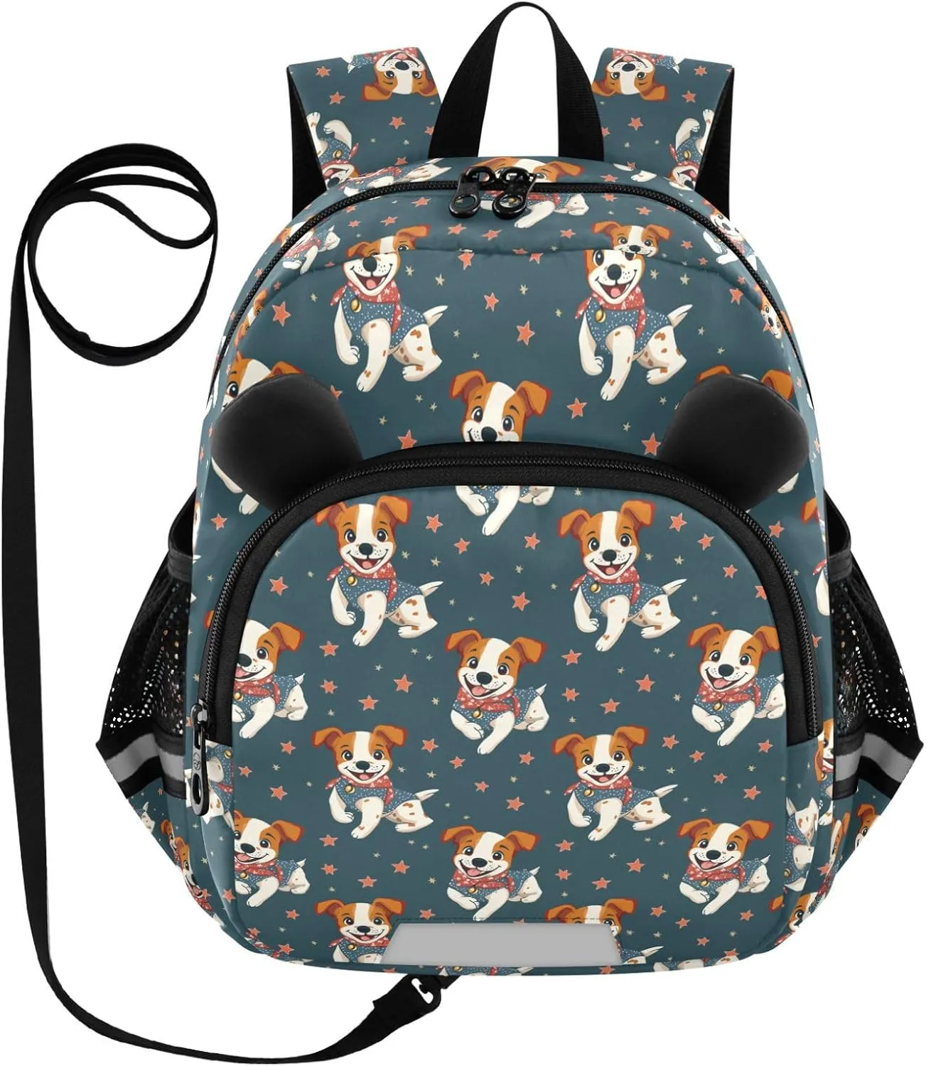 Cute Ears Daycare Backpack Leash Little Girls Anti-Lost Personalized Toddler Book Bag with Reflective Strip Cute Cartoon Animal Bear Cartoon Animal Dog Pet mochilas para ni?os de 5 a?os kinder