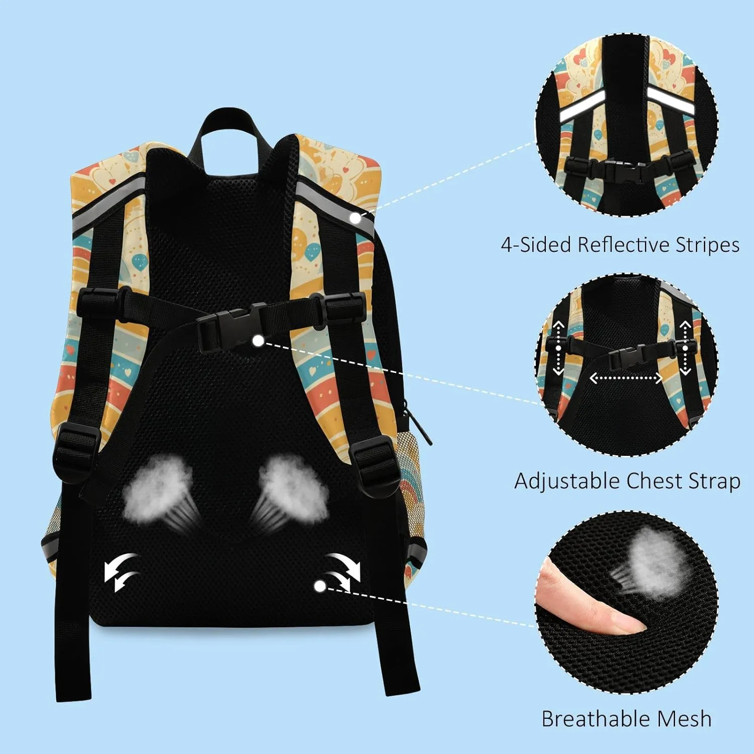 Cute Small Kids Backpacks Banner Cute Travel Bookbag for Primary School