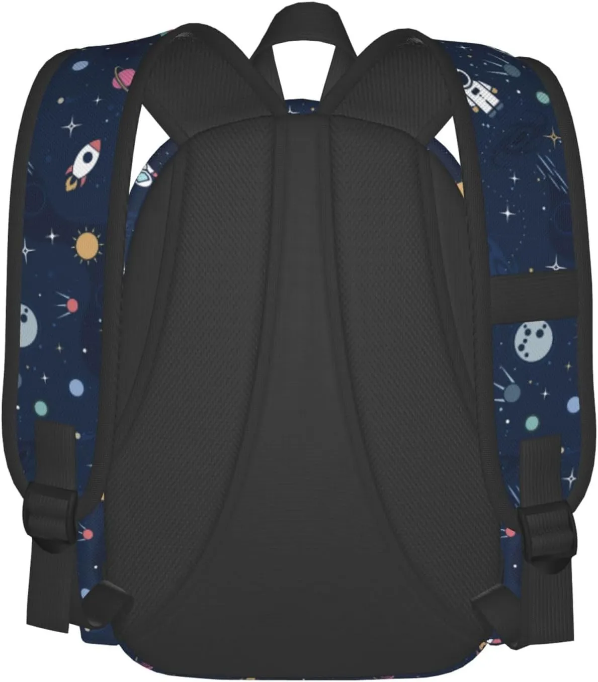 Cute Space Astronaut Casual Daypack Laptop Bag School Bookbag Travel Backpack For Kids Teen Boy Girl