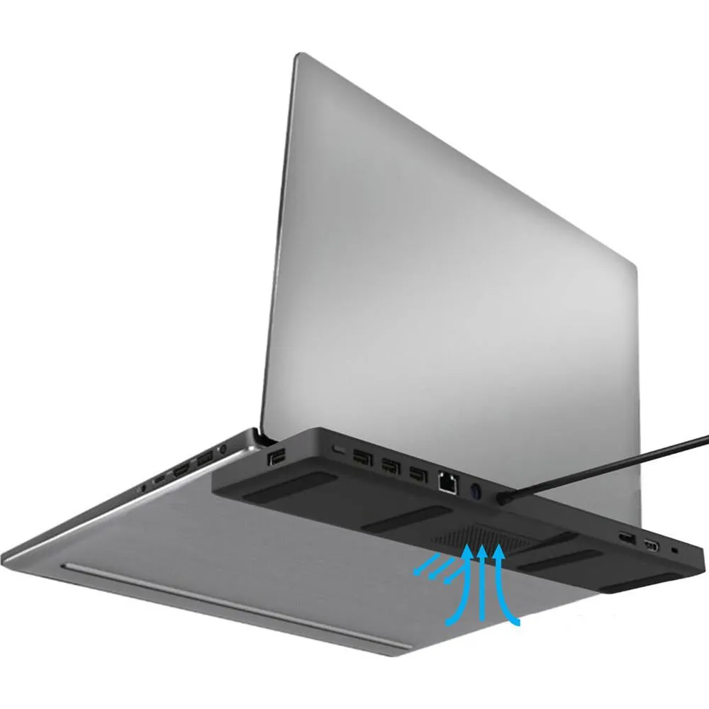 Cyber Acoustics USB-C Universal Essential Docking Station - DS-2000