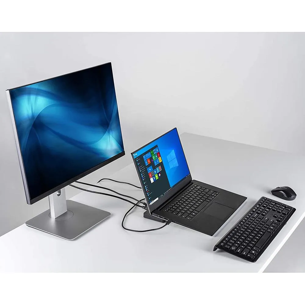 Cyber Acoustics USB-C Universal Essential Docking Station - DS-2000