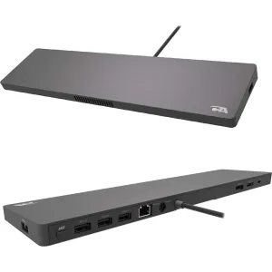 Cyber Acoustics USB-C Universal Essential Docking Station - DS-2000