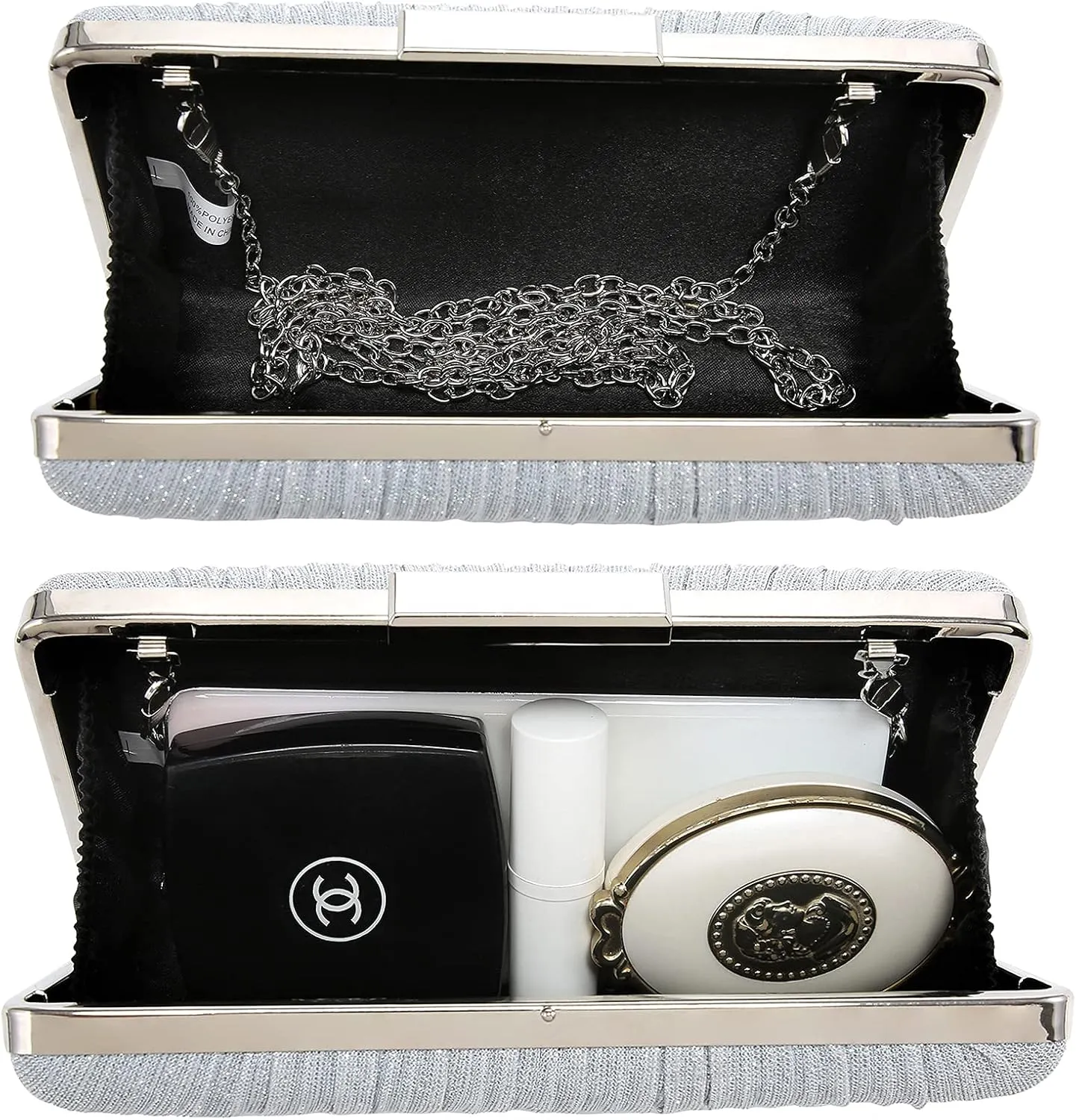 Dasein Women Evening Purses Clutch Bags Formal Party Clutches Wedding Purses Cocktail Prom Handbags