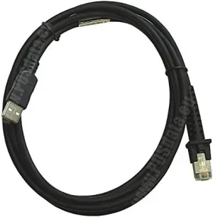 Datalogic 90A052258 USB 2M Black Male-to-Male Laptop/Desktop Computer Peripheral Connection Cable