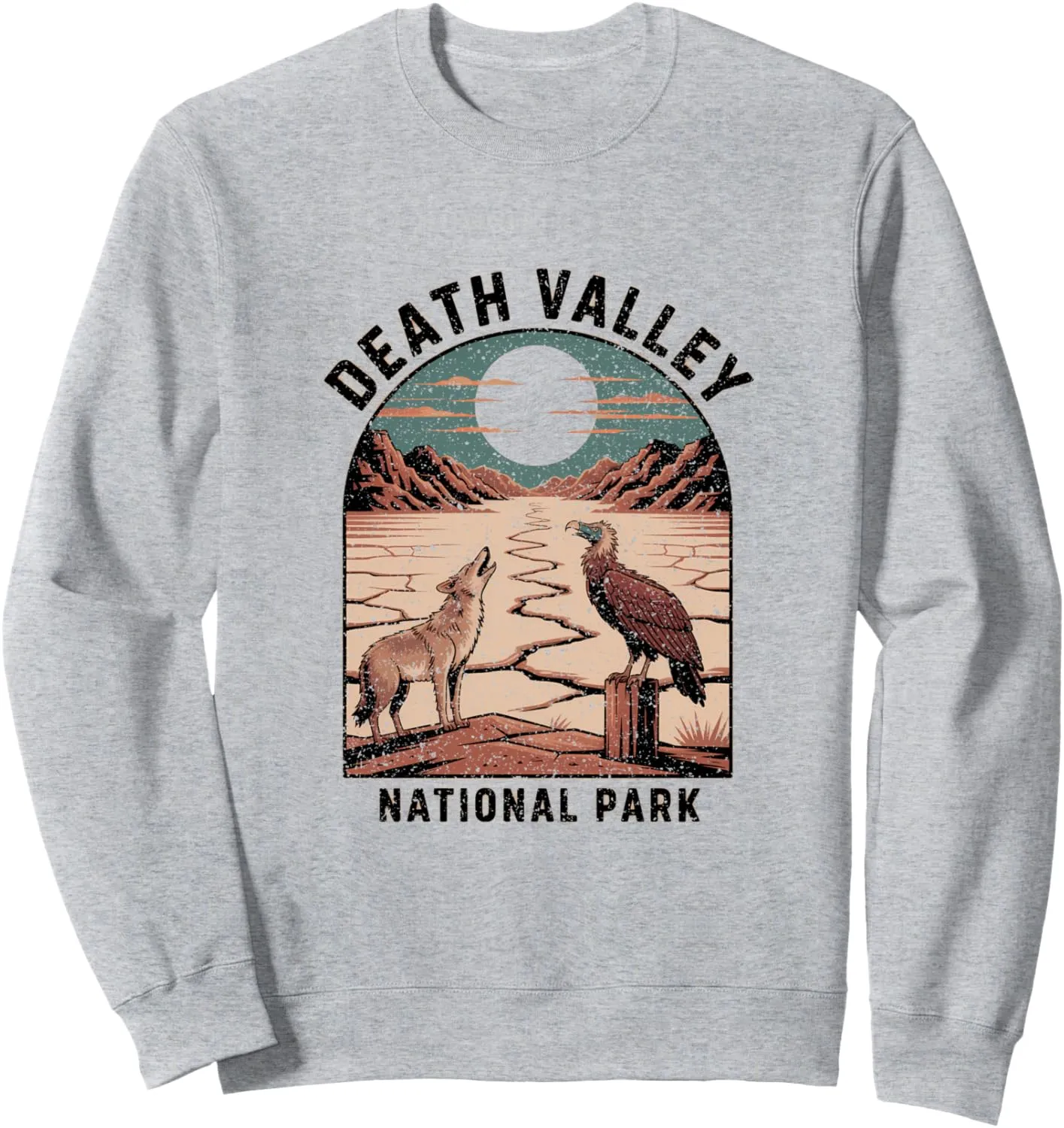 Death Valley National Park Wildlife Desert Adventure Travel Sweatshirt