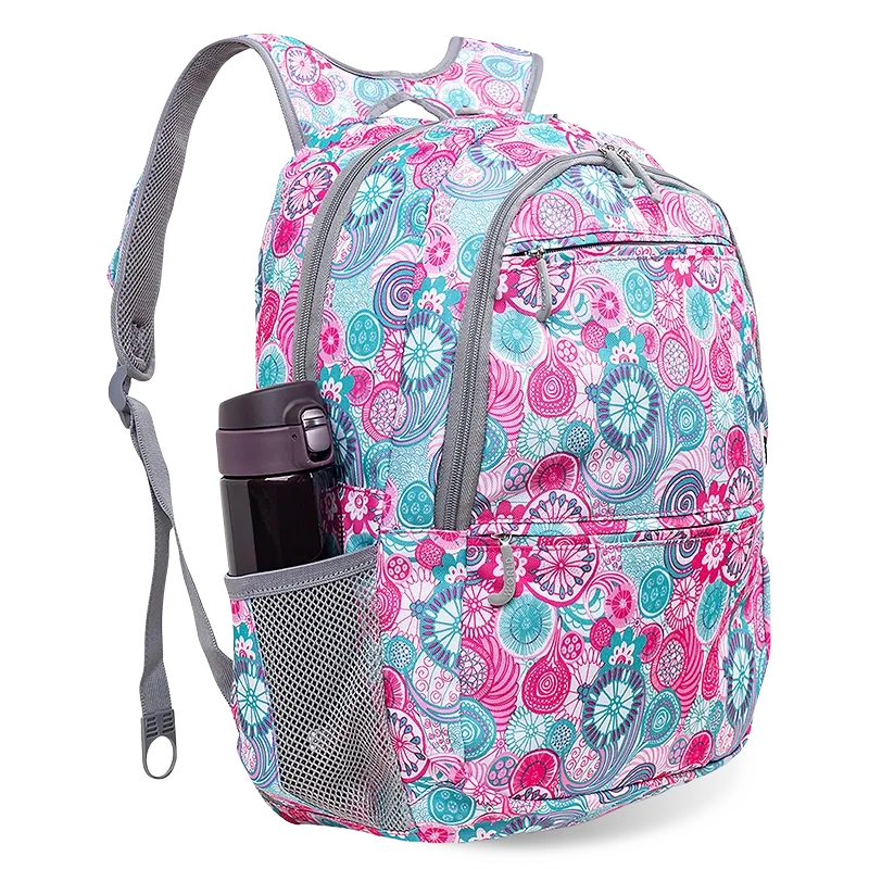 Dexter Laptop Backpack in Blue Raspberry