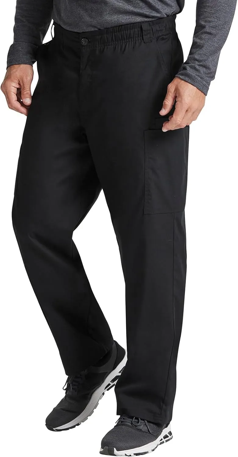Dickies Men's Pull-On Pant with 7 Pockets Elastic Waistband with Button Closure 81006