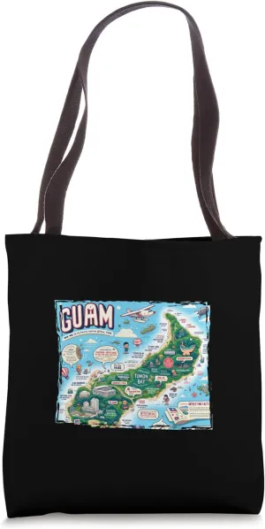 Discover Guam Uncover its Hidden Gems and Facts Guamanian Tote Bag
