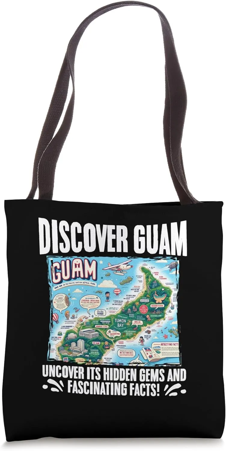 Discover Guam Uncover its Hidden Gems and Facts Guamanian Tote Bag