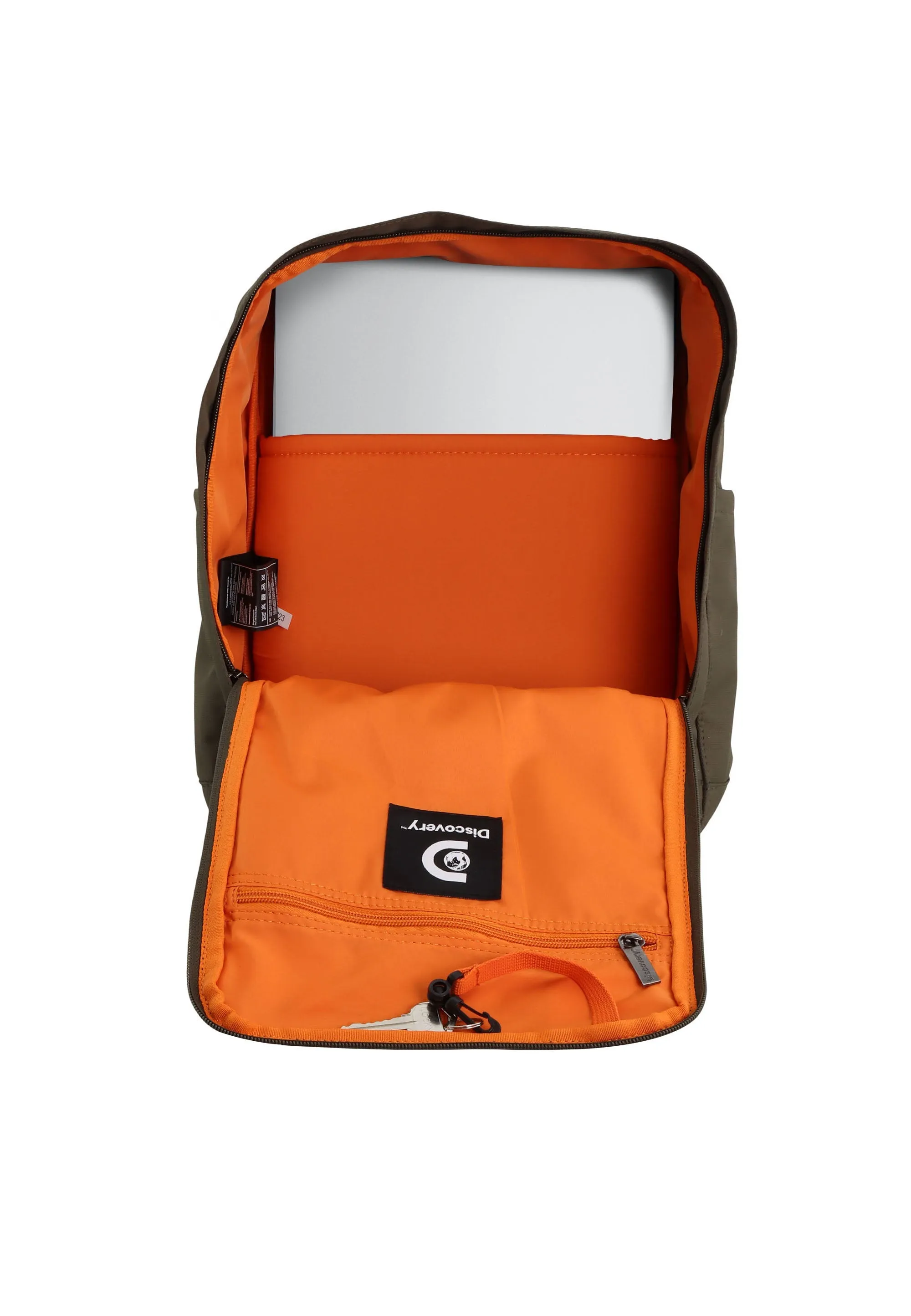 Discovery Cave Laptop Backpack / School Backpack Large Khaki