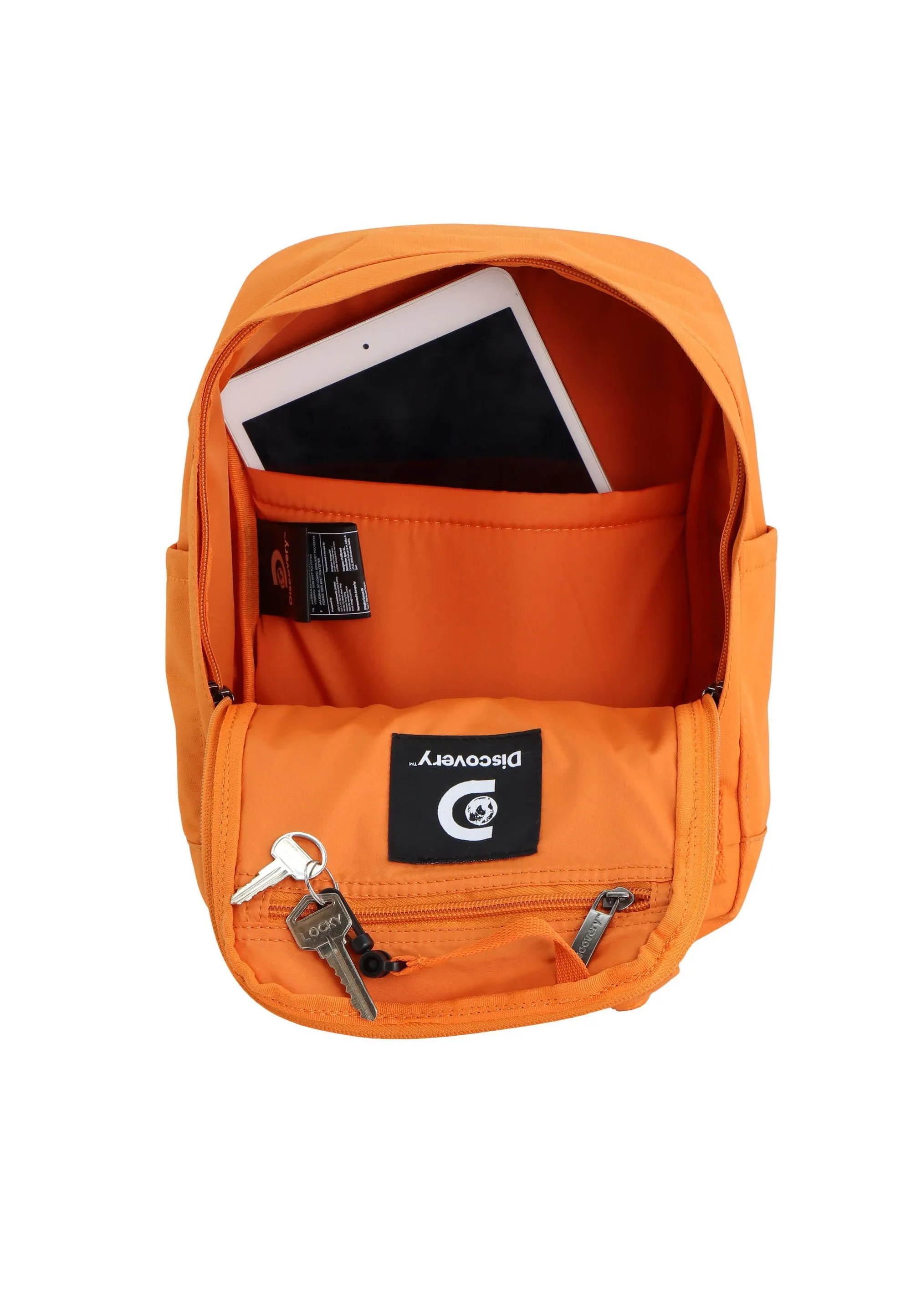 Discovery Cave Small Backpack / School Backpack Orange