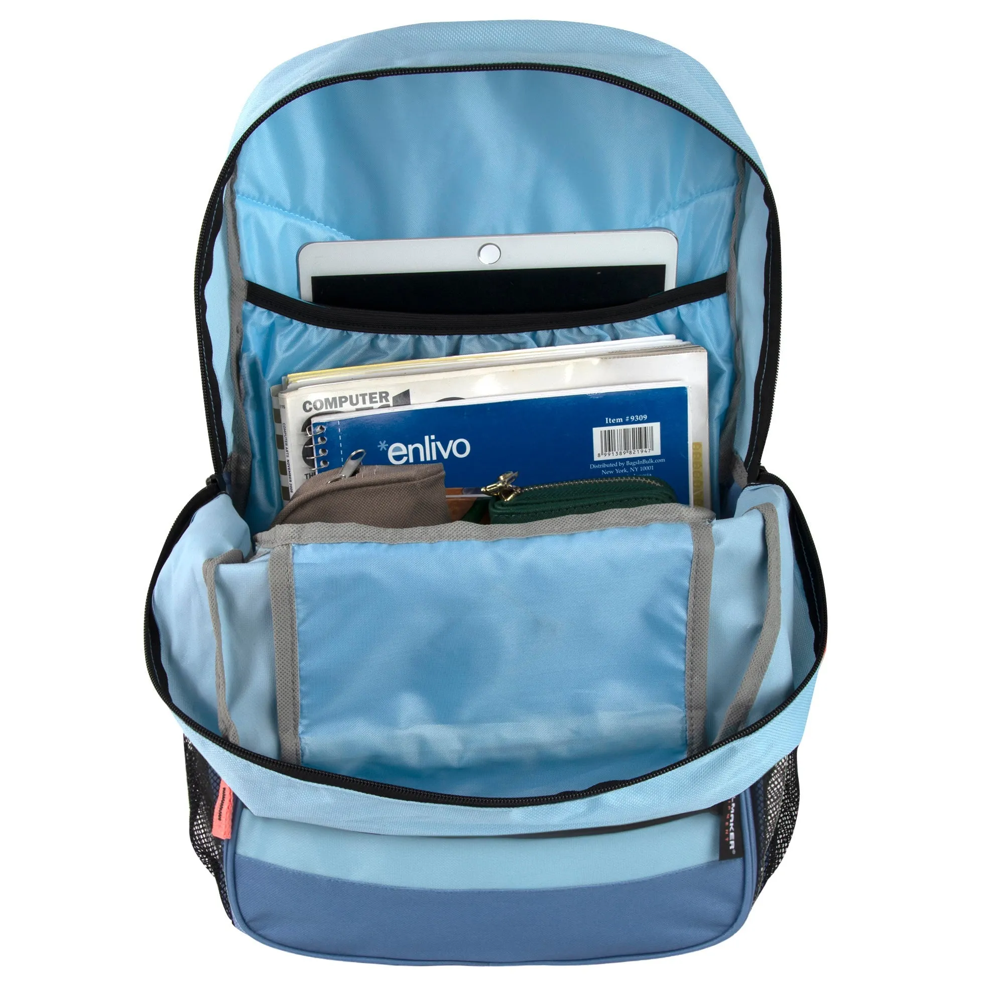 Dome Bungee Backpack with Laptop Section Wholesale