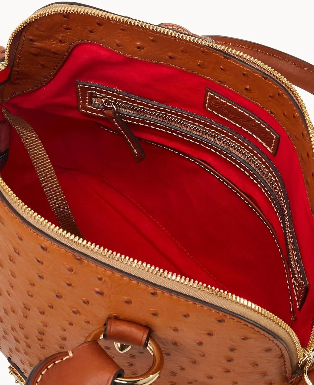 Dooney & Bourke Handbag, Ostrich Cameron Satchel