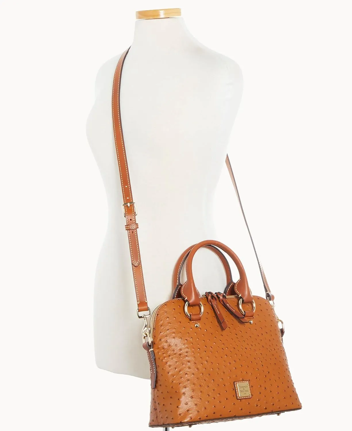 Dooney & Bourke Handbag, Ostrich Cameron Satchel