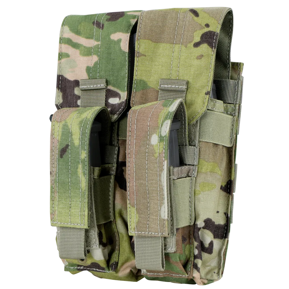 Double AK Kangaroo Mag Pouch - Scorpion OCP