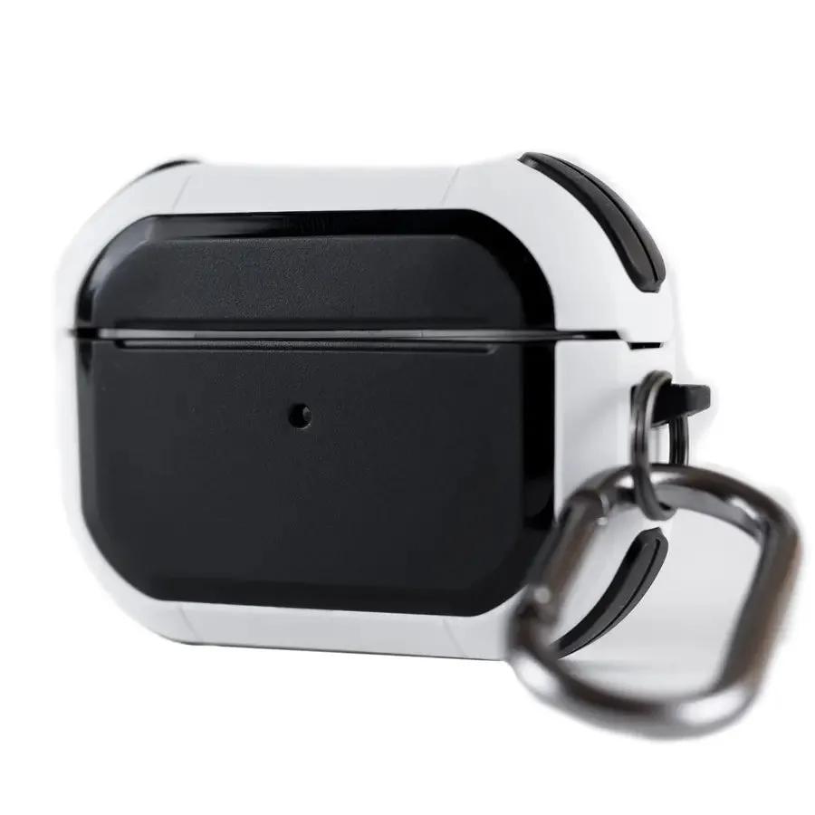 Durable Armor Protective AirPods Pro Case - White