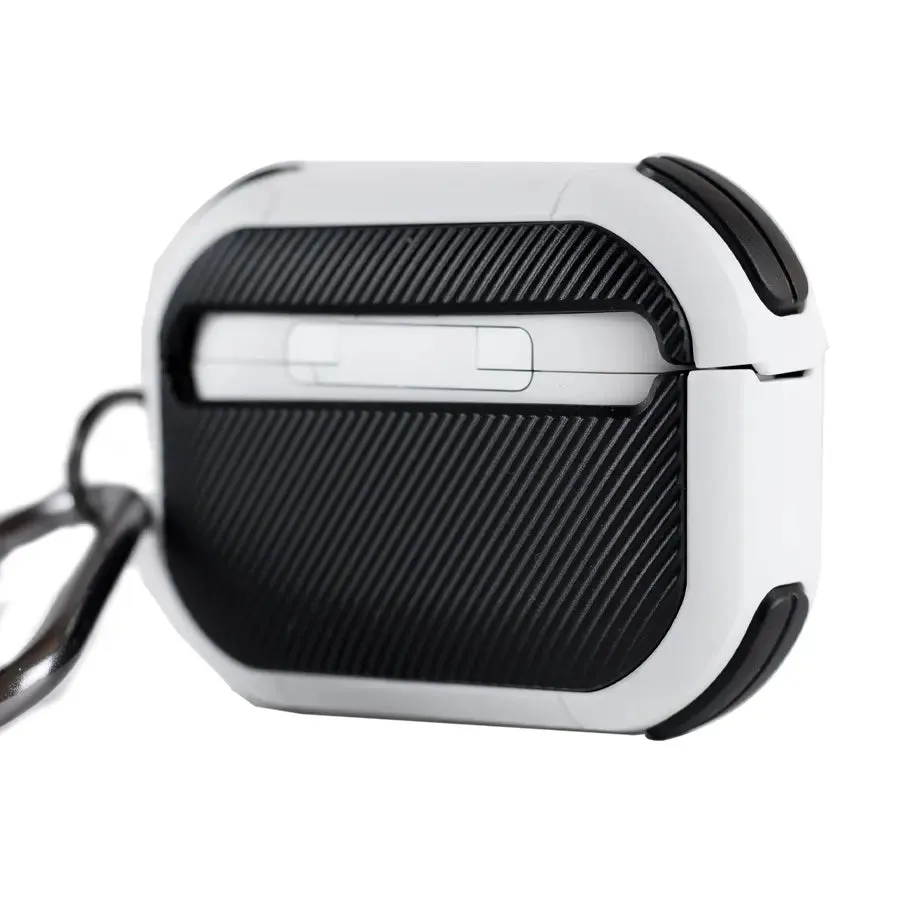 Durable Armor Protective AirPods Pro Case - White