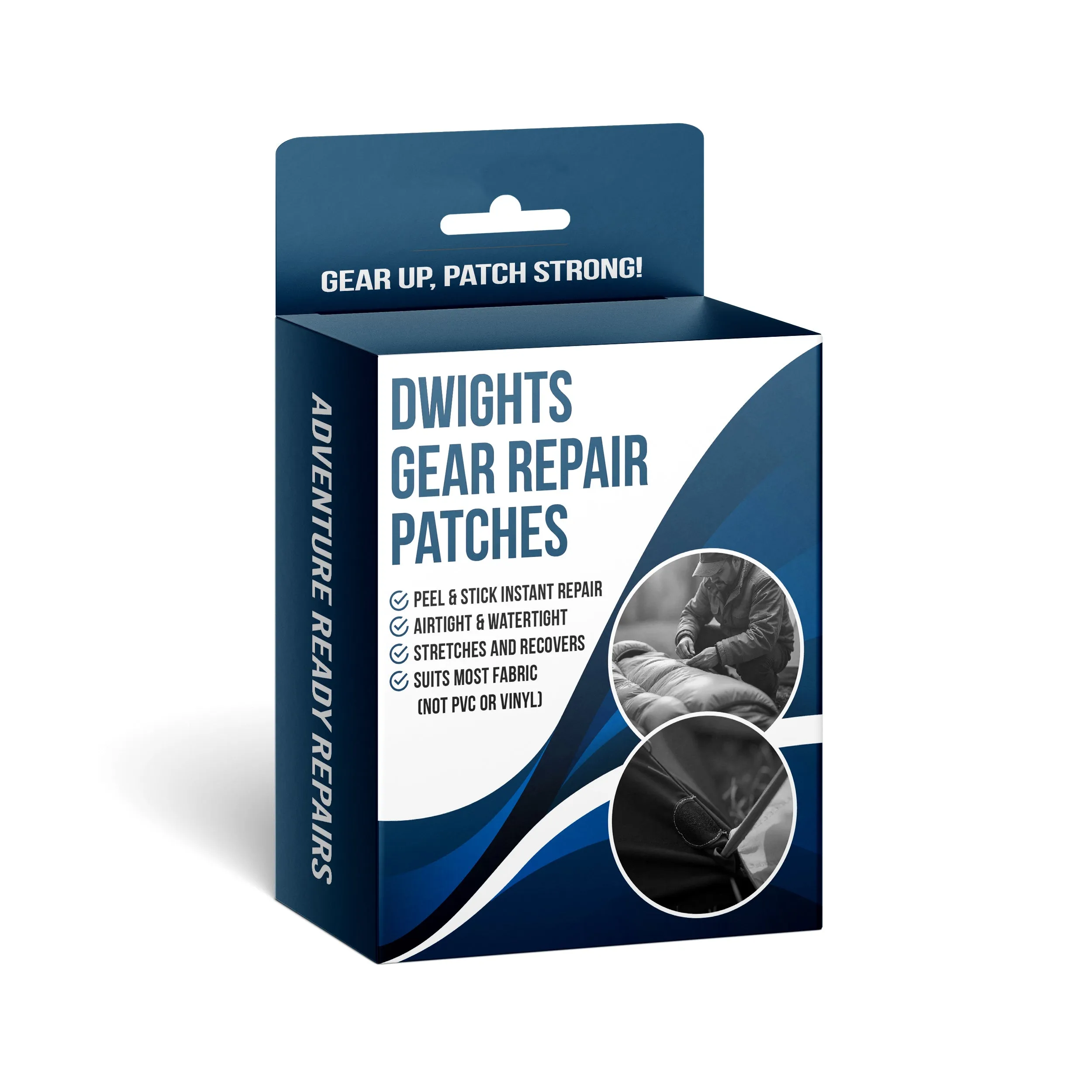 Dwights Gear Repair Patches (Long Roll)