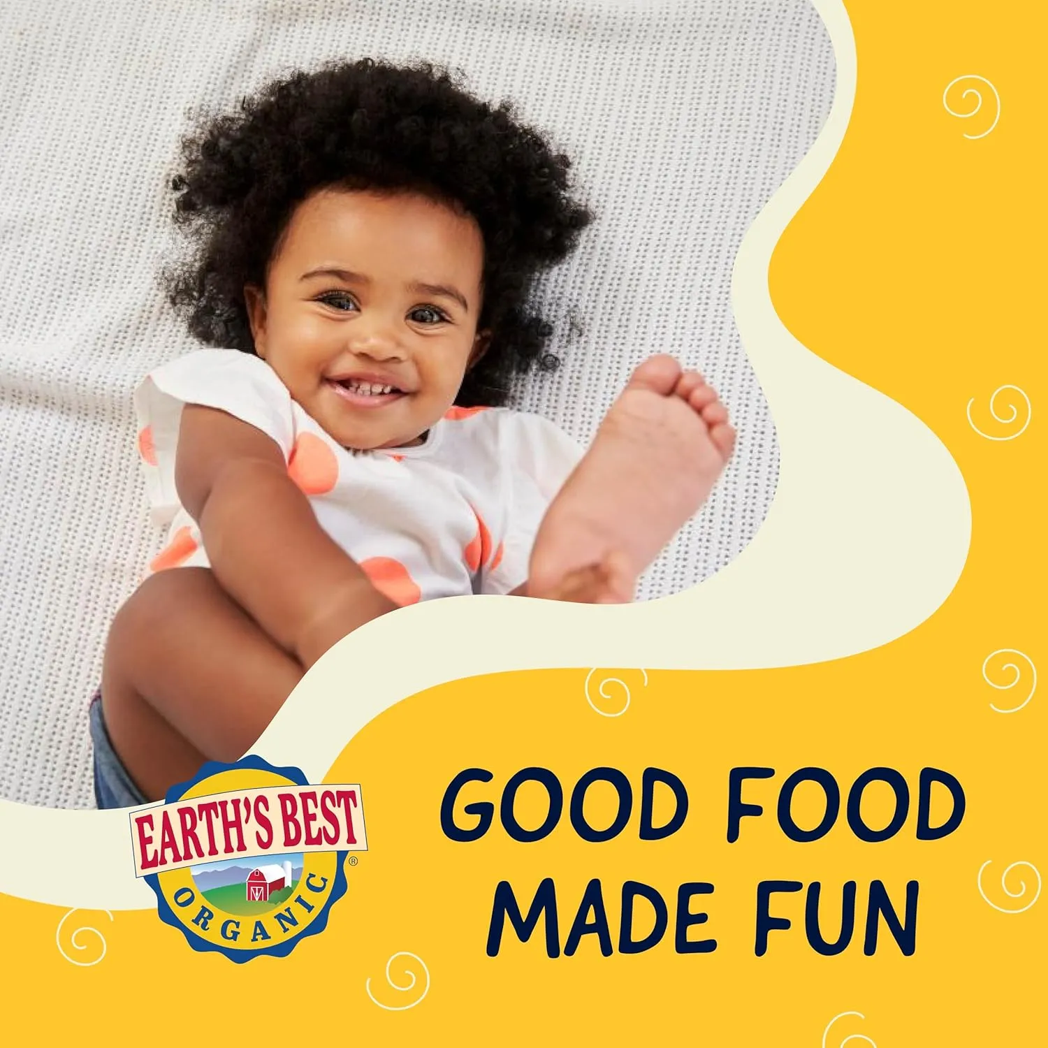 Earth's Best Organic Baby Food Pouches, Fruit and Grain Puree for Babies 6 Months and Older, Organic Apple Peach and Oatmeal Puree, 3.5 oz Resealable Pouch (Pack of 12) (Packaging May Vary)