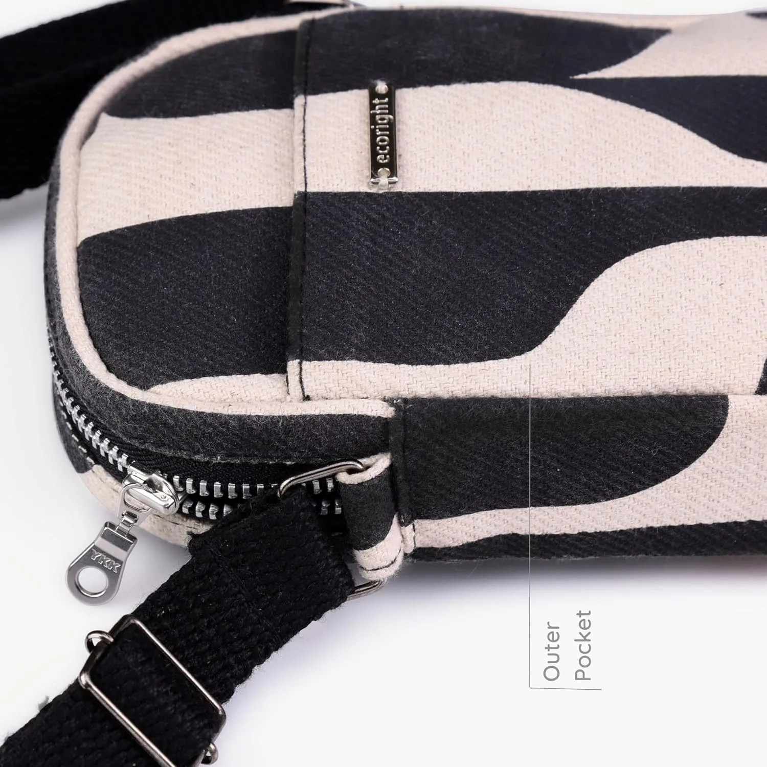 Ecoright Phone Bag, Small Crossbody Bags for Women, Phone Purse with Adjustable Cotton Strap