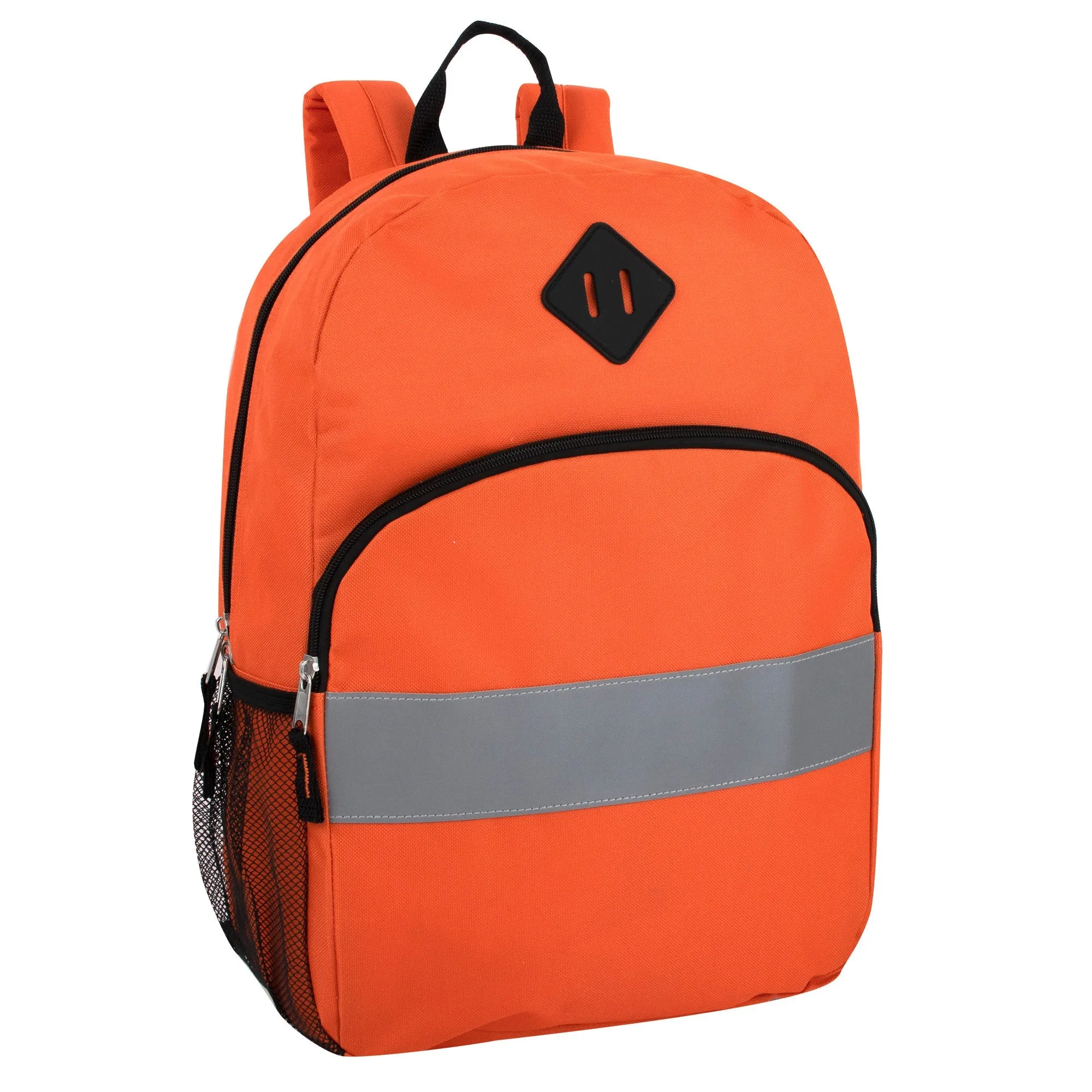 eflective Backpack with Side Pocket 17-Inch Wholesale