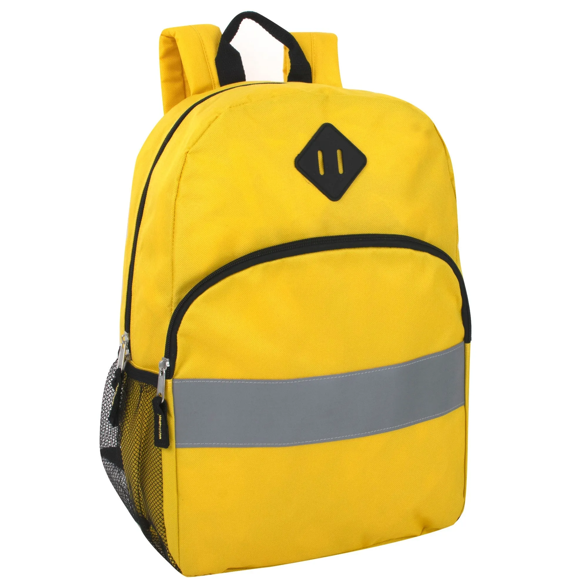 eflective Backpack with Side Pocket 17-Inch Wholesale