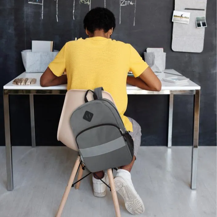 eflective Backpack with Side Pocket 17-Inch Wholesale