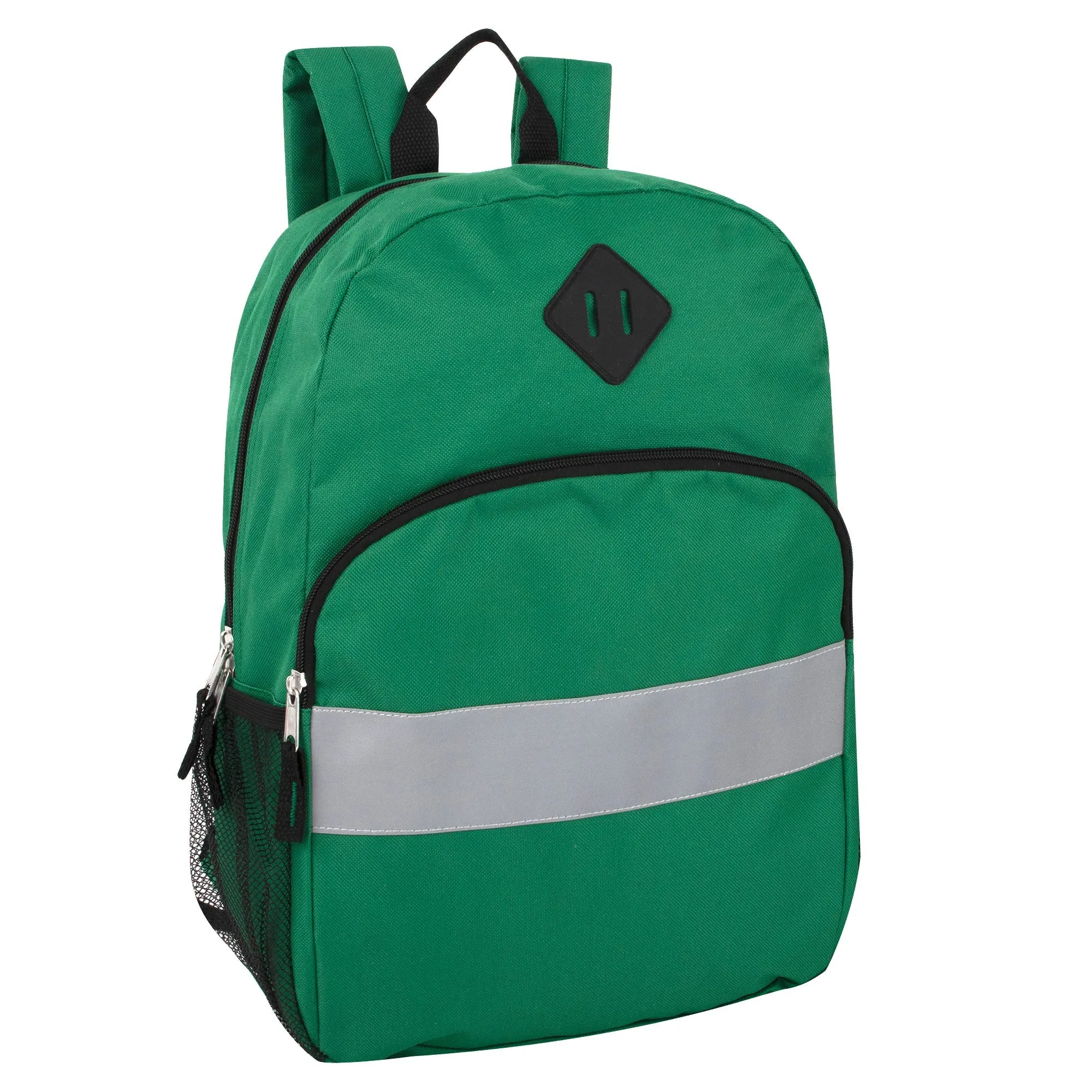 eflective Backpack with Side Pocket 17-Inch Wholesale