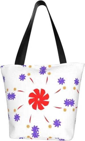 Eight-way rotating flower Cross-body Shoulder Bag, Women's One-shoulder Handbag, Weekend Travel Shopping and Playing Shoulder Bag