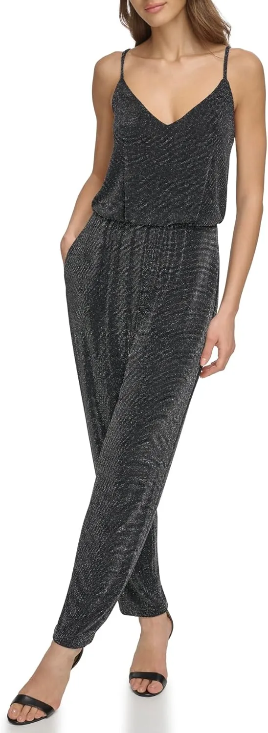 Eliza J Women's Spaghetti Strap V-Neck Dress